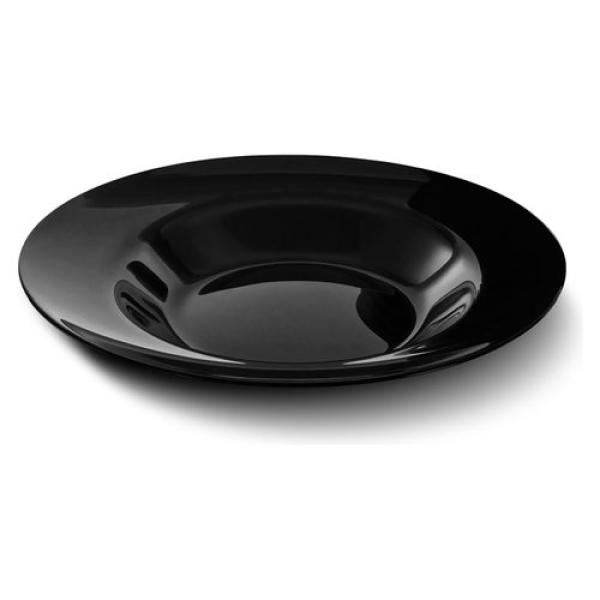 Pastateller schwarz 28,5cm Black Style - 6 Stück